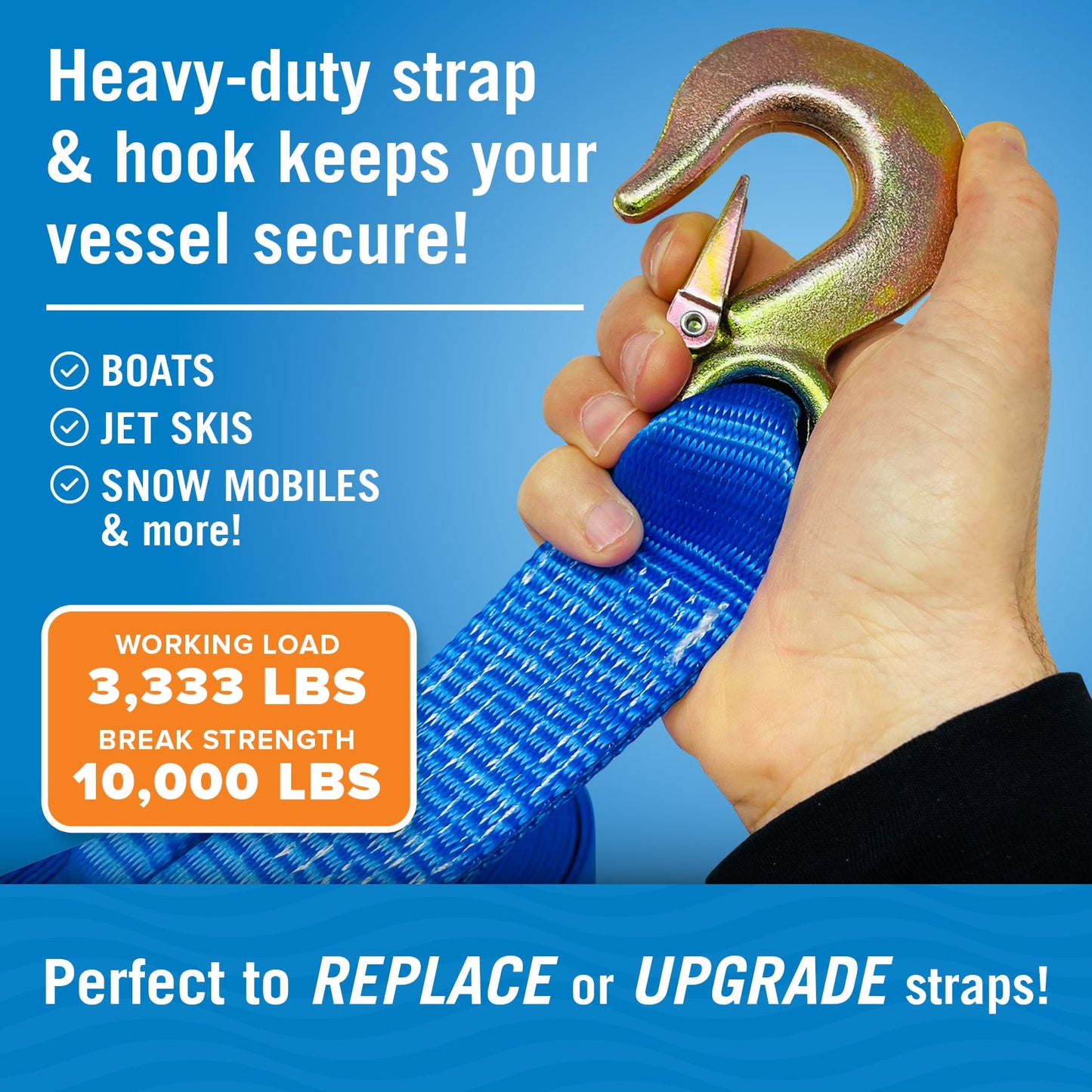 Trailer Winch Strap Replacement