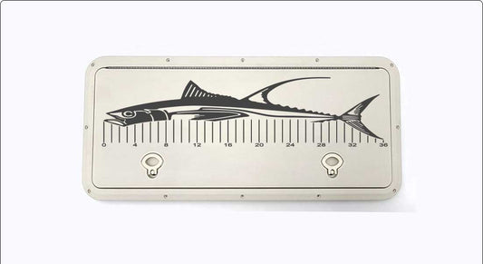 Yellowfin Tuna Custom Fish Ruler for Boat, Kayak, Ice Chest and More