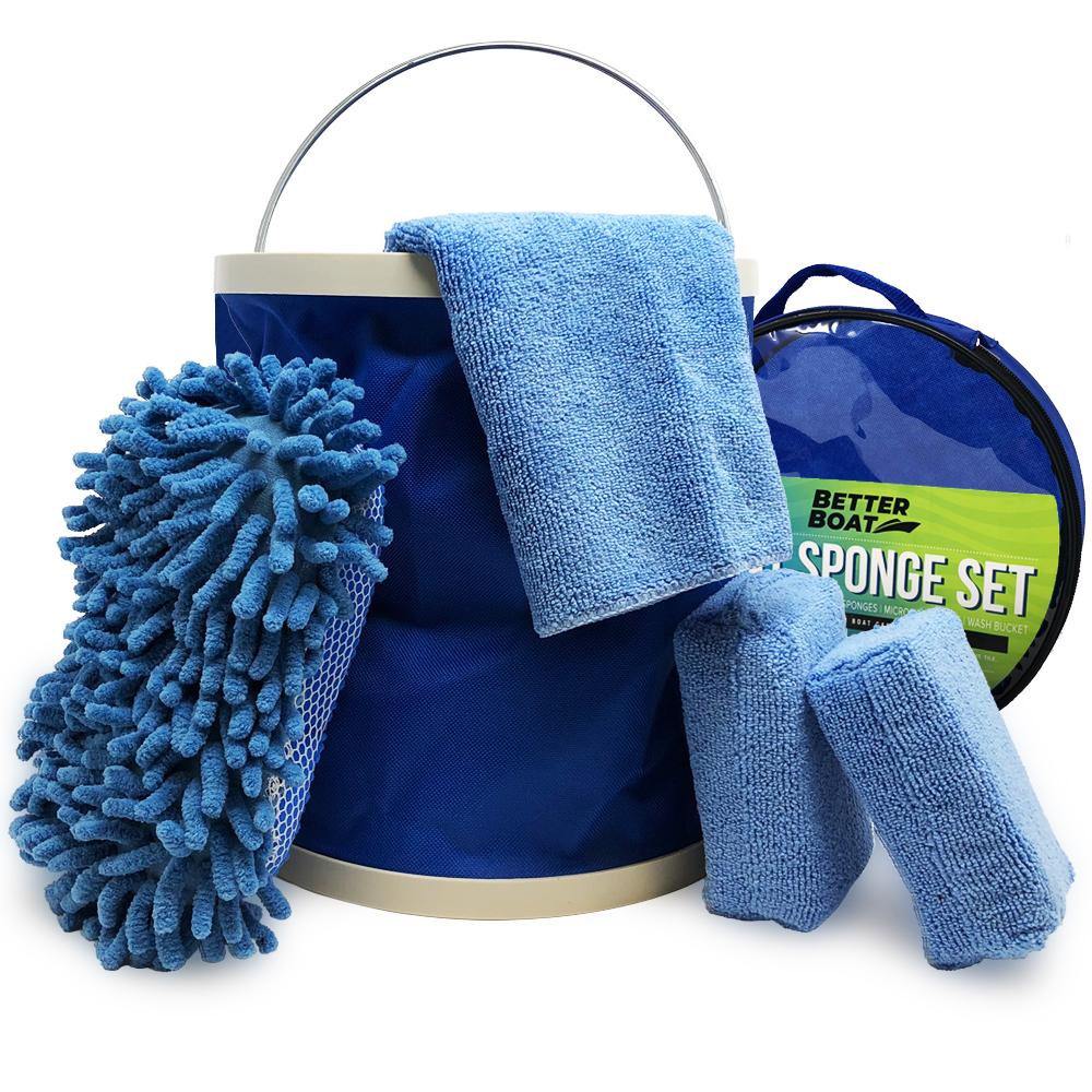 Micro Sponge Microfiber Sponge Set – Cajun Mapping