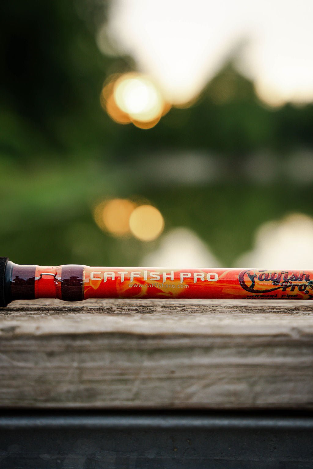 Orange Dragon Fire Casting Glow Rod