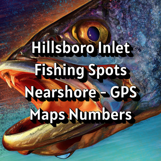 Hillsboro Inlet Fishing Spots Nearshore - GPS Maps Numbers