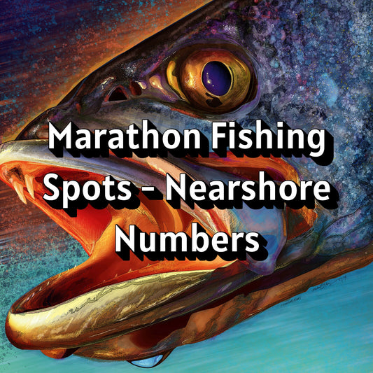 Marathon Fishing Spots - Nearshore Numbers