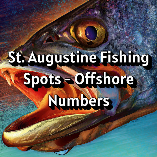 St. Augustine Fishing Spots - Offshore Numbers