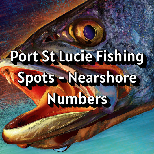 Port St Lucie Fishing Spots - Nearshore Numbers