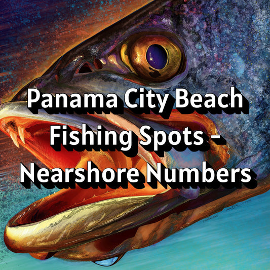 Panama City Beach Fishing Spots - Nearshore Numbers