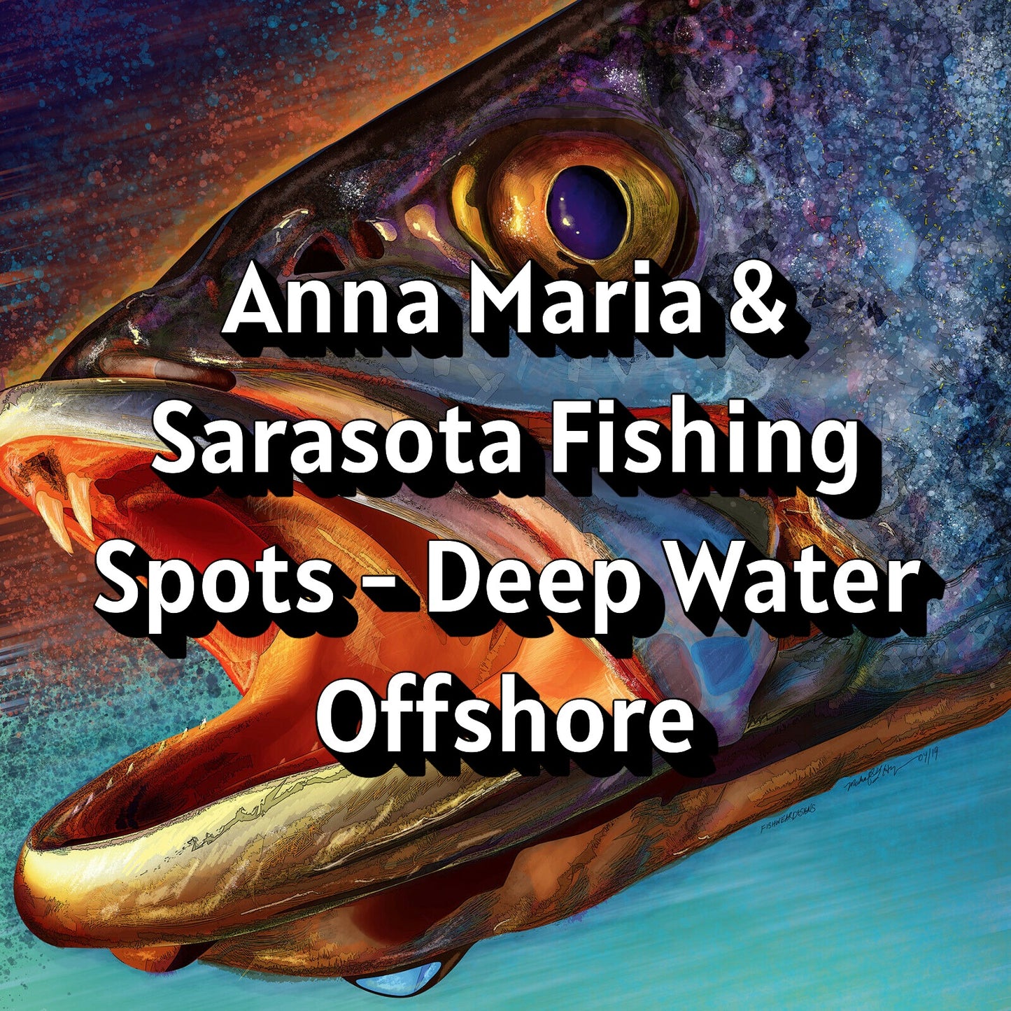 Anna Maria & Sarasota Fishing Spots - Deep Water Offshore