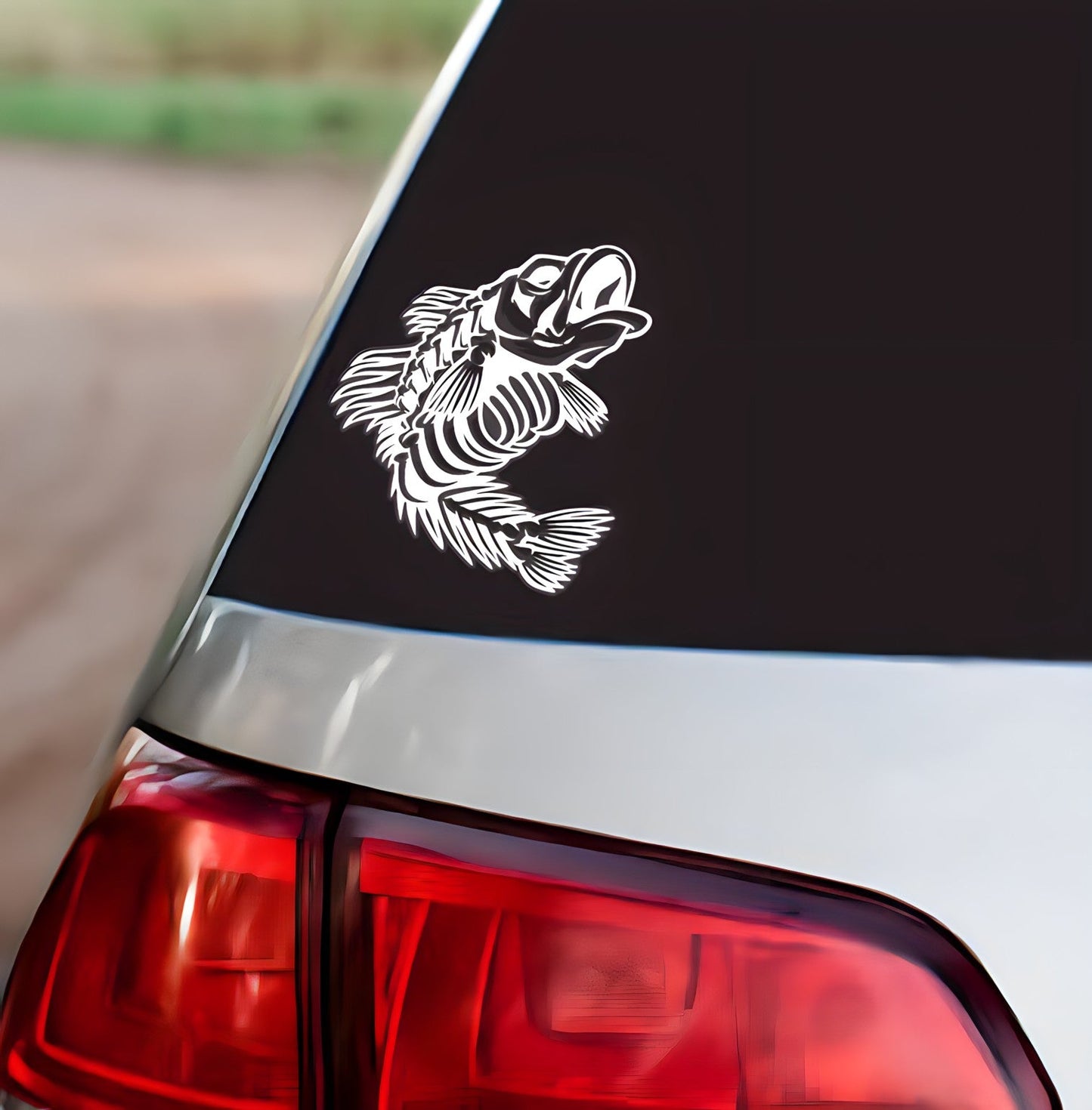 Bass Bones Decal